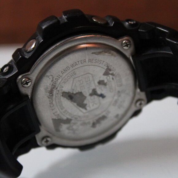 Casio G-Shock Black Sport Watch Mens Sports Outdoor Shock Resist Analog Digital - Picture 8 of 11